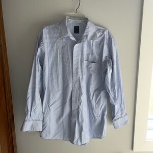 Men's Joseph & Feiss slim fit Blue Checkered Shirt